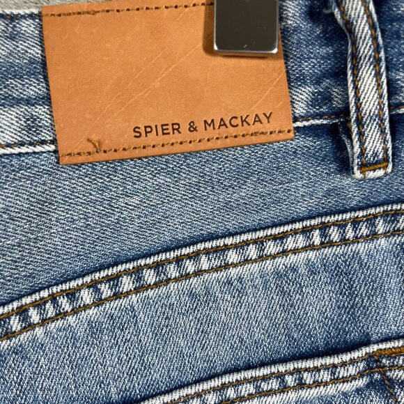 Spier & Mackay Jeans Mens Size 33 Blue Cotton 33x26 - Picture 3 of 11